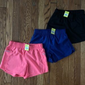 NWT Primary StayCool Running Short Bundle of 3